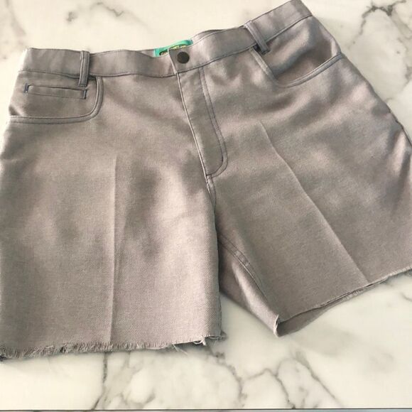 Vintage Polyester Cut Offs Sz. 32 stretch - Picture 1 of 4